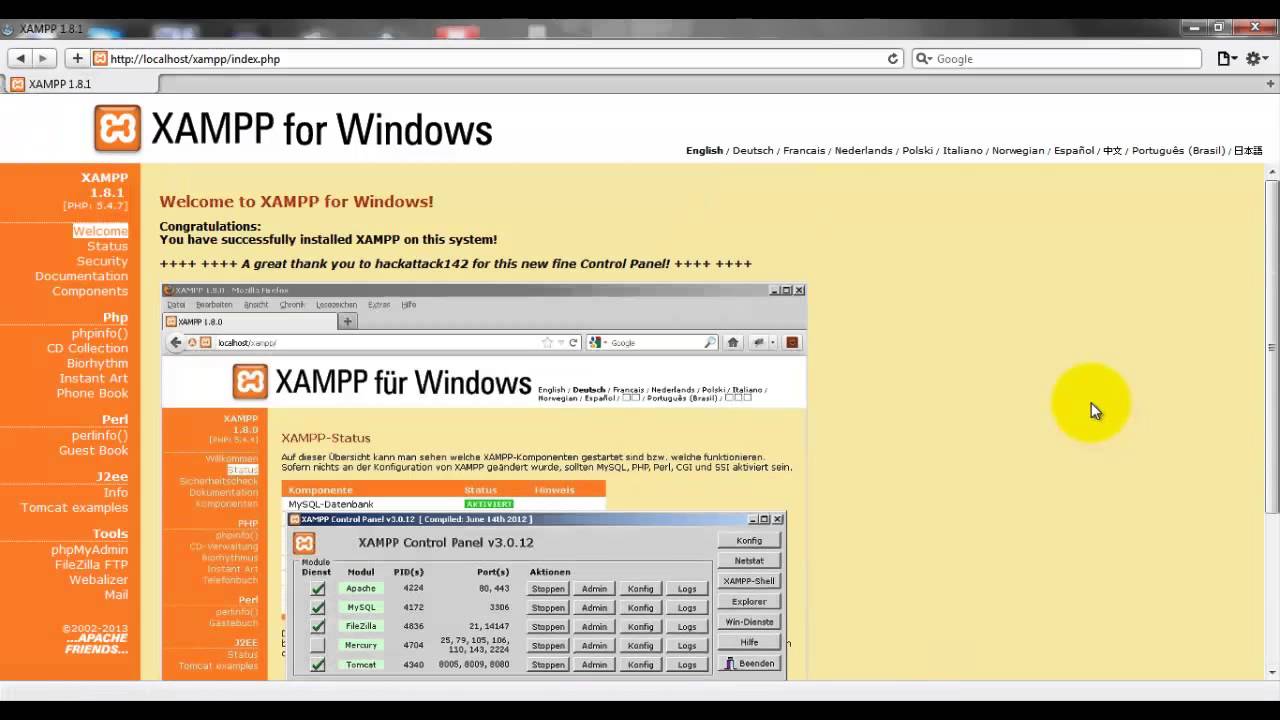 Xampp windows 8.1 apache won